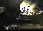 Gandalf vertreibt die Orks aus dem Fangorn-Wald.