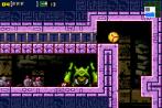 Als Ball rollt Samus durch enge Gänge. An vielen Stellen müsst íhr zudem Bomben legen, um weiterzukommen.
