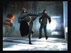 Batman packt w&auml;hrend der K&auml;mpfe einige coole Moves aus.