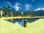 Trick # 1: Geschönte Screenshots auf der Verpackung Ihr seht ein Bild aus Far Cry Vengeance. Der Haken daran: Die Wasserspiegelungen gibt es im Spiel überhaupt nicht! Der Hersteller hat die Screenshots zur Promotion an die Presse herausgegeben und auf der eigenen Website veröffentlicht, aber mit der richtigen Spielgrafik haben die Bilder nichts zu tun. Zu Ubisofts Ehrenrettung sei aber gesagt, dass fast alle Hersteller mit bearbeiteten, "aufgehübschten" Screenshots arbeiten.
