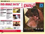 Heavy Rain und Battlefield: Bad Company 2 sind die Video-Schwerpunkte auf der neuesten play3-DVD. Dazu gibt's die beliebten Outtakes und jede Menge Trailer.