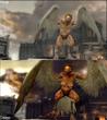 Screenshot-Vergleich zwischen der Demo- (unten) und finalen (oben) Version von God of War 3. Klickt auf "Screenshot in HD", um euch die Screenshots in der originalen Auflösung anzuschauen. (9) Screenshot-Vergleich zwischen der Demo- (unten) und finalen (oben) Version von God of War 3. Klickt auf "Screenshot in HD", um euch die Screenshots in der originalen Auflösung anzuschauen. (9)