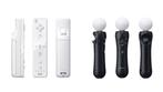 PlayStation Move vs. Wii Remote: Räumliche Erkennung, bessere Erreichbarkeit der Tasten, Kabellosigkeit sowie ein eingebauter Akku sind die Vorteile für PlayStation Move.