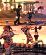Sony kopiert Nintendo-Spiele: Oben Gladiatoren-Kampf aus Sports Champions, unten Tournament of Champions (alias Gladiator A.D.). Sony kopiert Nintendo-Spiele: Oben Gladiatoren-Kampf aus Sports Champions, unten Tournament of Champions (alias Gladiator A.D.).