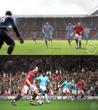 FIFA 11 vs. FIFA 10: Bildervergleich - FIFA 11 unten/ FIFA 10 oben FIFA 11 vs. FIFA 10: Bildervergleich - FIFA 11 unten/ FIFA 10 oben