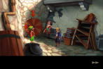 Manche Dialoge und Cutscenes lassen sich durch einen Pfeil rechts unten auf dem Bildschirm überspringen. Praktisch.