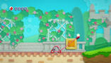 Screenshots aus Kirby's Epic Yarn für Wii. (1)