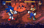 Mario gegen Sonic