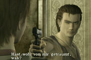 Billy markiert den Macho und provoziert die zierliche Rebecca mit lässigen Sprüchen. 