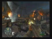 Dieser Screenshot l&auml;sst 
erahnen, wie actionreich es um eure Spielfigur herum zugeht.