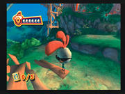 Jetzt sieht Chicken Little richtig cool aus.