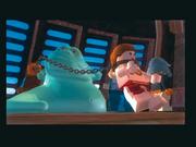 Der Widerling Jabba weiß, wie man mit Zicken zu verfahren hat. 
BILD: PLAYZONE
