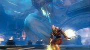 Der Koloss von Rhodos kann über Kratos' Gegenwehr gar nicht lachen. 
BILD: PLAYZONE