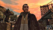 Gewöhnen Sie sich schon mal an dieses Gesicht, es gehört dem Hauptcharakter von GTA IV. 
BILD: ROCKSTAR GAMES