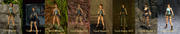 Bildvergleich: Lara Croft im Wandel
