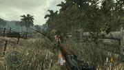 Call of Duty 5 - Wii - ÜBERRASCHUNG! Die japanischen Soldaten verstecken sich im hohen Gras oder klettern auf Bäume. (BILD: N-ZONE)