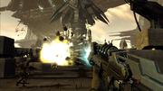 Resistance 2 (PS3) - Hackfleisch: Mit der verbesserten Bullseye Mk.II könnt ihr sogar einen Titanen in seine Einzelteile zerlegen. (BILD: play³)