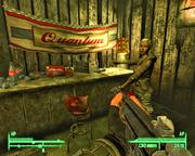 Sierra in Gridershade ist ein Nuka-Cola-Junkie. Für die sammeln Sie die Quantum-Flaschen.