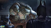 Killer Croc ist neben Bane ein Insasse des Arkham Asylum.