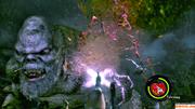 Resident Evil 5 -  Der El Gigante ist für Serien-Kenner ein alter Bekannter.
Leider ist der Kampf gegen ihn recht unspektakulär ausgefallen.
