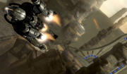 Screenshot aus Capcoms Actiontitel namens Dark Void.