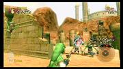 Bogenschießen in Link’s Crossbow Training