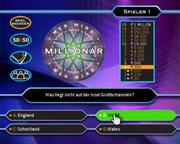 Wer wird Millionär? - Die Wii- und DS-Versionen sind leider schlecht, dafür aber umso besser ist das DVD-Spiel.