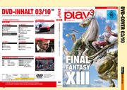 Ab ins Bluray- oder DVD-Laufwerk: Die Heft-DVD von play3 zeigt Spielszenen aus aktuellen und kommenden PlayStation-3-Hits.