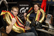 GT Academy: Die beiden Deutschland-Gewinner Steffen Christein und Christian Giere.
