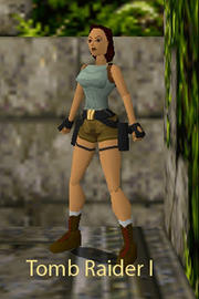 Bereits auf ihrer ersten Mission bestach Lara Croft durch ihren schönen Körperbau. 