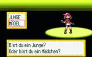 Weibliche Spielfigur - zum ersten Mal in: Pokémon Kristall