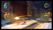 Prince of Persia: Die vergessene Zeit für Wii im Test - Auch in den Kämpfen kommen die neuen Sand-Tricks des Prinzen zum Einsatz. Beispielsweise um damit aufdringliche Gegner zu verlangsamen.