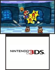 Paper Mario 3DS zählt zu den ersten Spielen für den Nintendo 3DS.