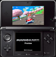 Frisch von der E3 2010: Mario Kart auf dem Nintendo 3DS.
