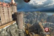 Screenshots aus Epic Citadel, der Tech-Demo von Epic.