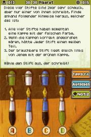Bis das Gehirn qualmt: Die grauen Zellen werden in den 168 kniffligen Rätseln des Spiels so richtig gefordert.
