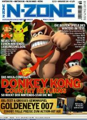 Die N-ZONE 12/2010 beschäftigt sich mit Donkey Kong Country Returns, GoldenEye 007 im Test und Layton-Lösung.