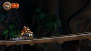 Donkey Kong Country Returns im Test für Wii - Das Nashorn Rambi sorgt für schnelle Action