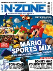 Titelstory der neuen N-ZONE 02/2011 ist Mario Sports Mix.