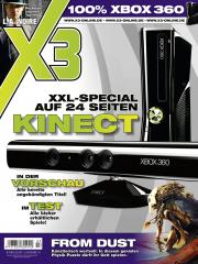 Die neue X3 3/11 - ab 9. Februar beim Zeitschriftenhändler.