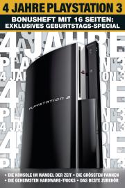 Das gibt's nur in play3 4/11: Auf 16 Seiten lassen wir vier Jahre PlayStation 3 Revue passieren.