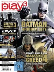Die Titelseite der play3 7/11: Das Heft ist ab 1. Juni erhältlich!