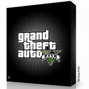 So stellt sich unser Grafiker die Packung von GTA 5 vor.