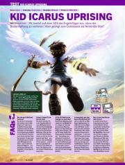 Auf satten acht Seiten lest ihr den XXL-Test zu Kid Icarus Uprising. Wie wohl die Wertung aussehen wird?