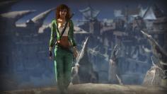Ubisoft gab heute ein neues Gimmick für die Spieler bekannt, die Prince of Persia komplett durchspielen werden. Sie haben die Möglichkeit, den Charakter Elika in die Haut von Jade aus dem PC-Spiel Beyond Good and Evil steigen zu lassen, indem Sie dieses Outfit selber freischalten. Der Screenshot anbei zeigt wie Elika für fleißige Spieler aussehen könnte.

Prince of Persia erscheint morgen für die Xbox 360, die Playstation 3 und am 12. Dezember für den PC.