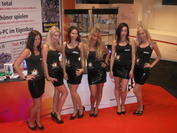 Messe-Damen auf der diesjährigen gamescom 2009 in Köln.
