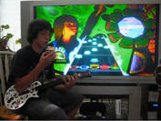 Guitar Hero und der Zauberwürfel - gleichzeitig!