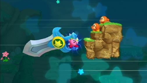 Kirby's Adventure Wii: Der runde Held zeigt seine Fähigkeiten im Video