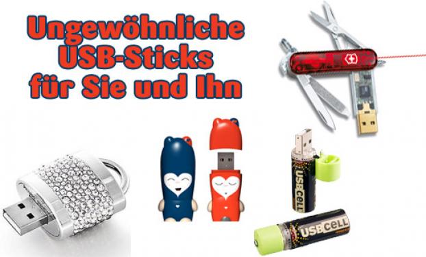 Ungewöhnliche USB-Sticks für Sie und Ihn