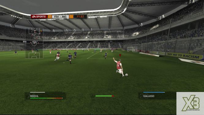 FIFA 09 im direkten Vergleich mit PES 2009